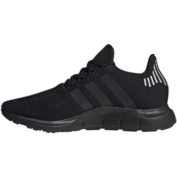 NWT adidas Women's Swift Run Sneaker, Core Black/Core Black/Wonder Quartz, 5.5 - Picture 4 of 6